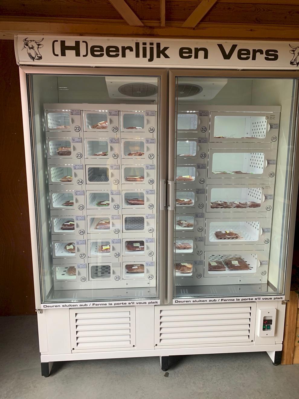 Distributeur automatique de viande fraiche