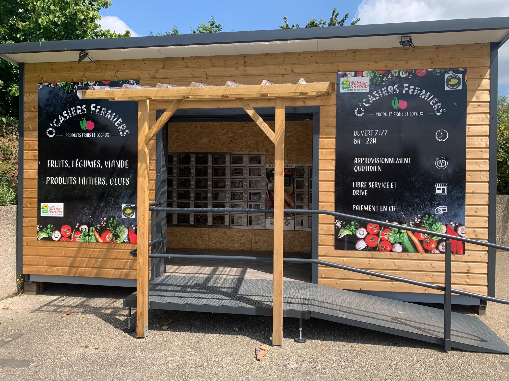 Distributeur automatique de produits frais de la ferme