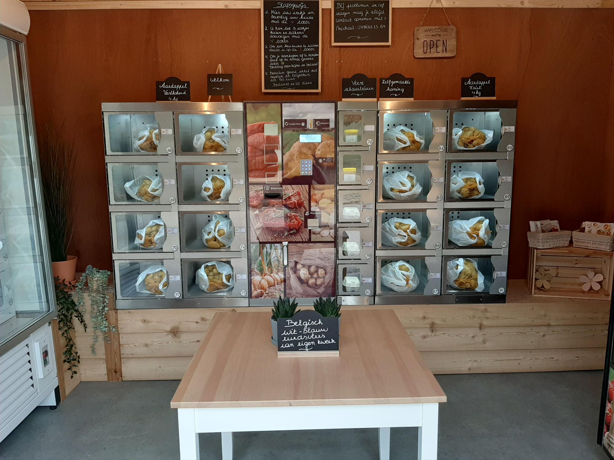 Distributeur automatique de pommes de terres