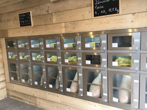 Distributeur automatique de pommes de terre