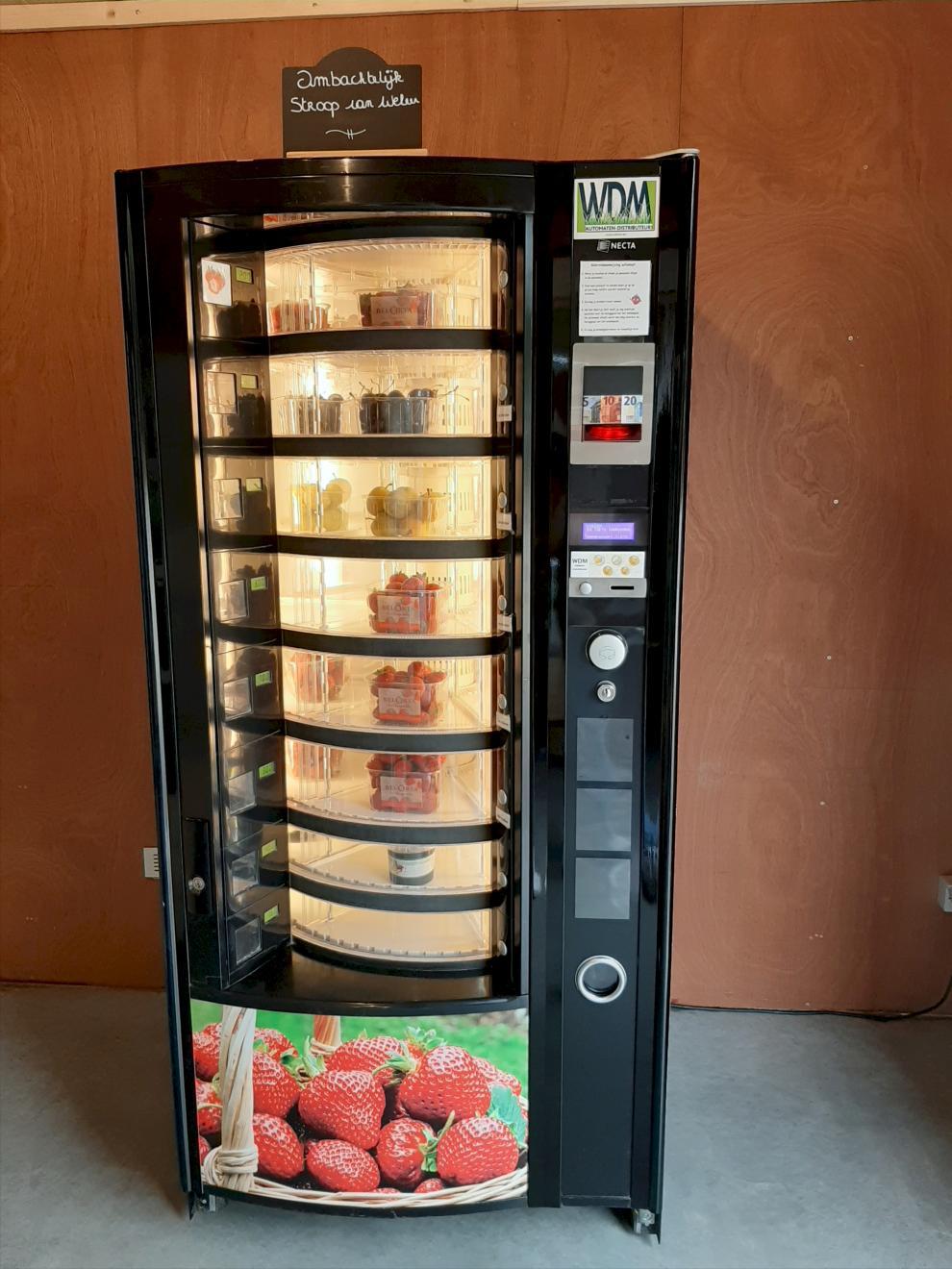 Distributeur automatique réfrigérés plateaux tournants